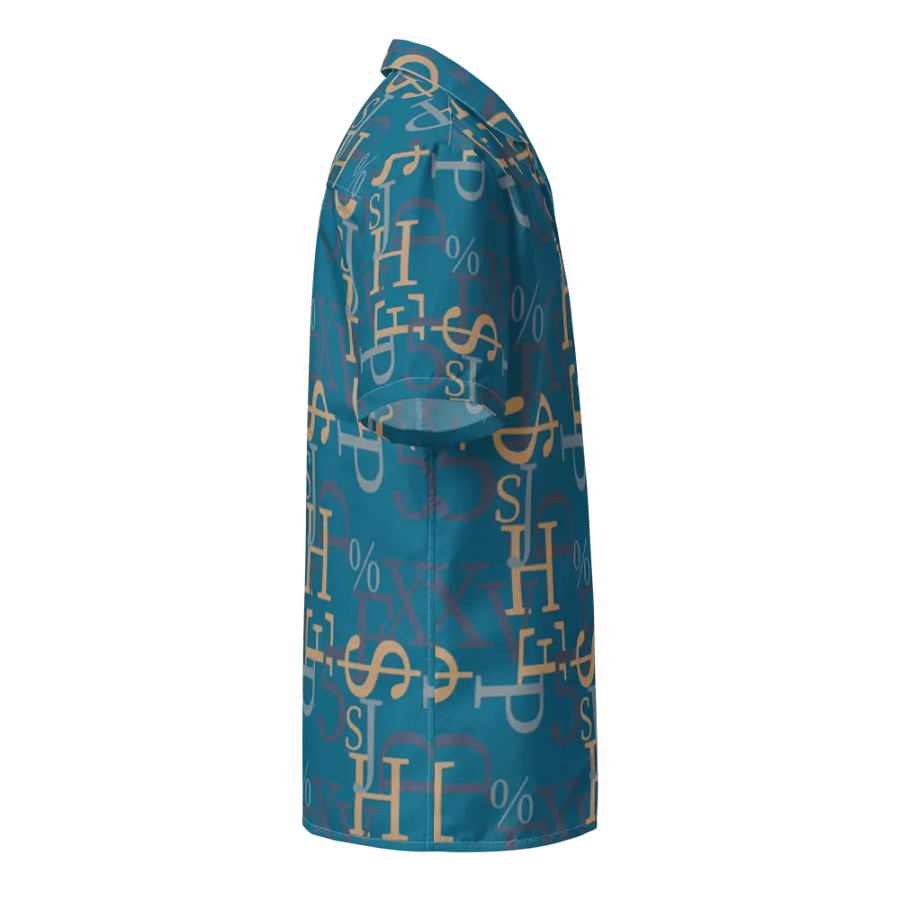 Typography Tango Blue Shirt product image (8)