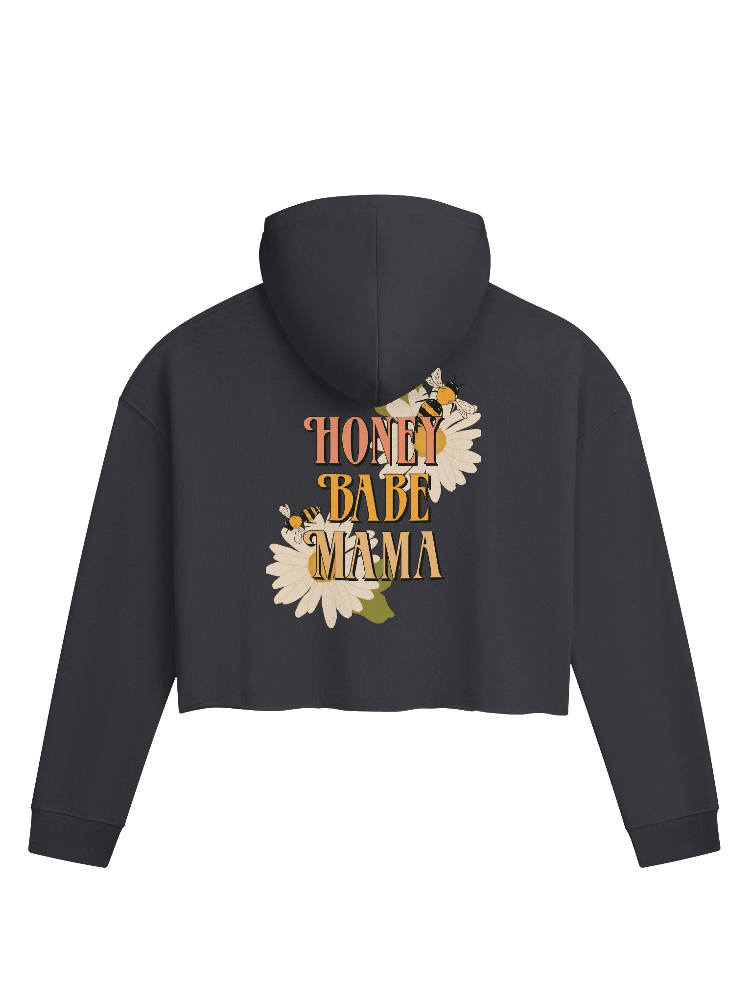 Honey Babe Mama Crop Hoodie product image (1)