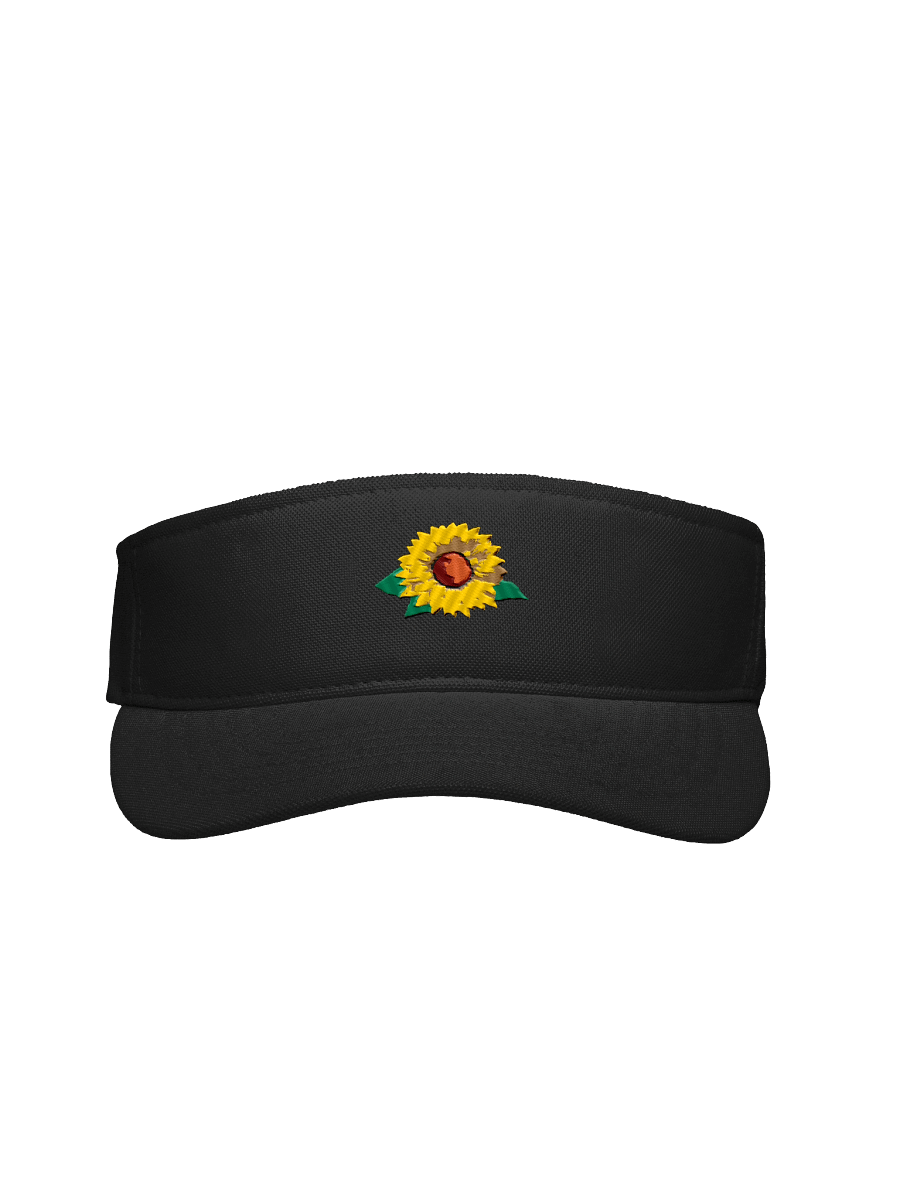 Sunflower Power Embroidered Visor product image (4)