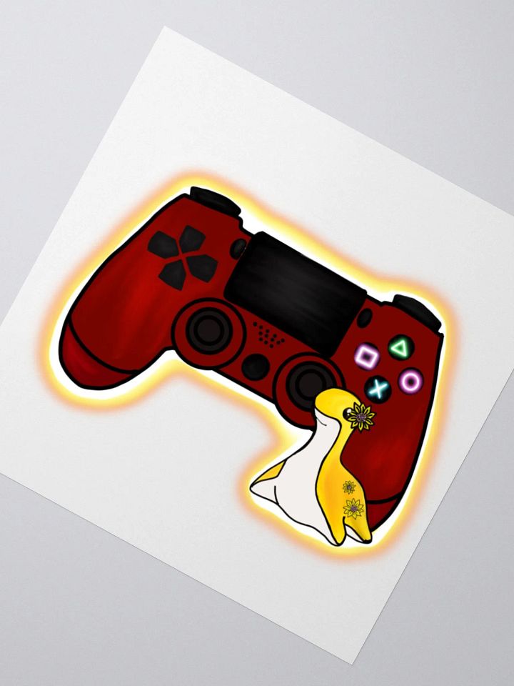 Gamer Gremlin Nessie Kiss Cut Stickers product image (2)