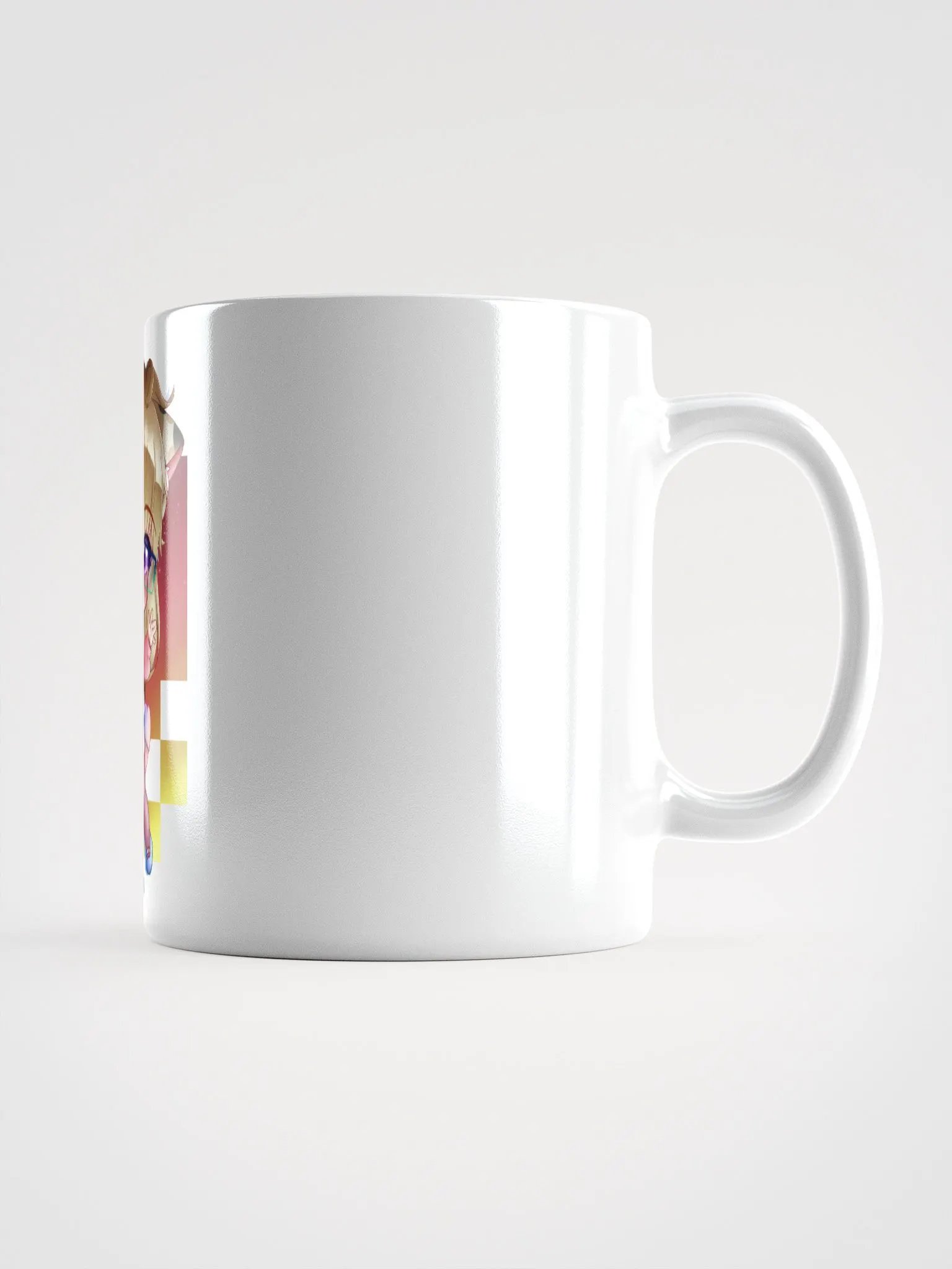 Pink Star Mug - White product image (3)