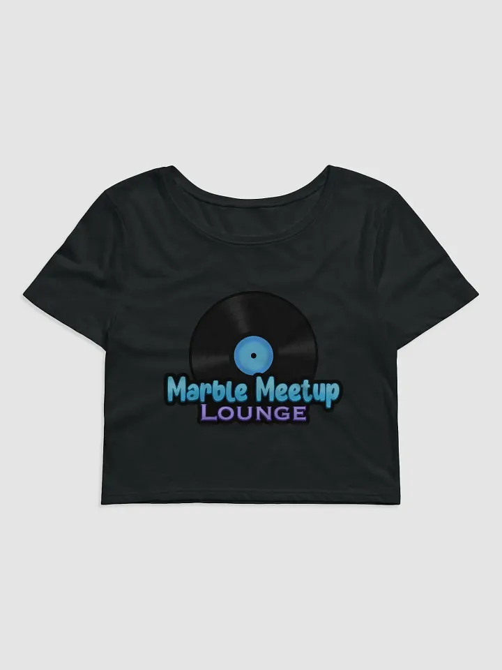 Marble Meetup Lounge Cropped T-Shirt product image (9)