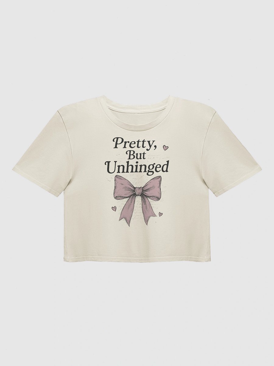 Pretty But Unhinged Crop Top product image (1)