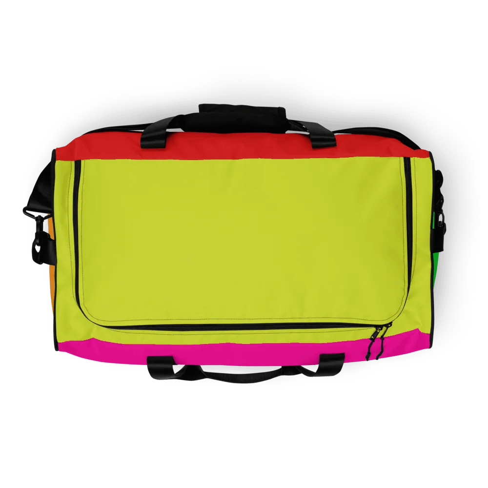 Color Block Duffle Bag product image (6)
