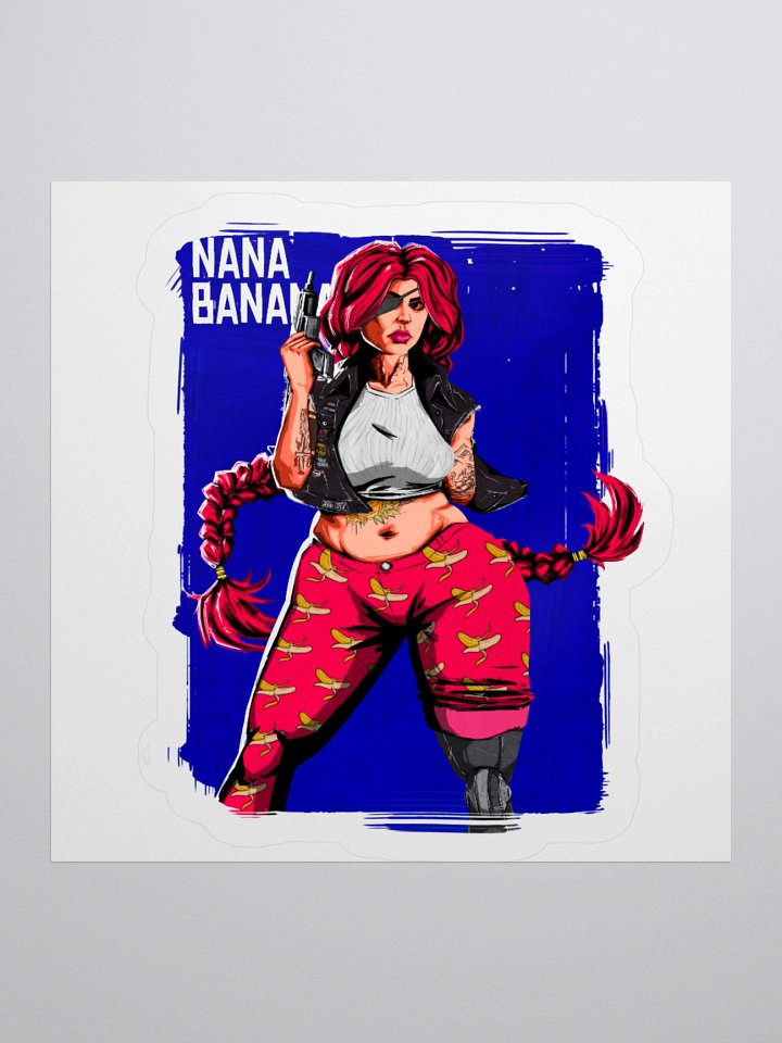Nana Banana Portrait Sticker product image (3)