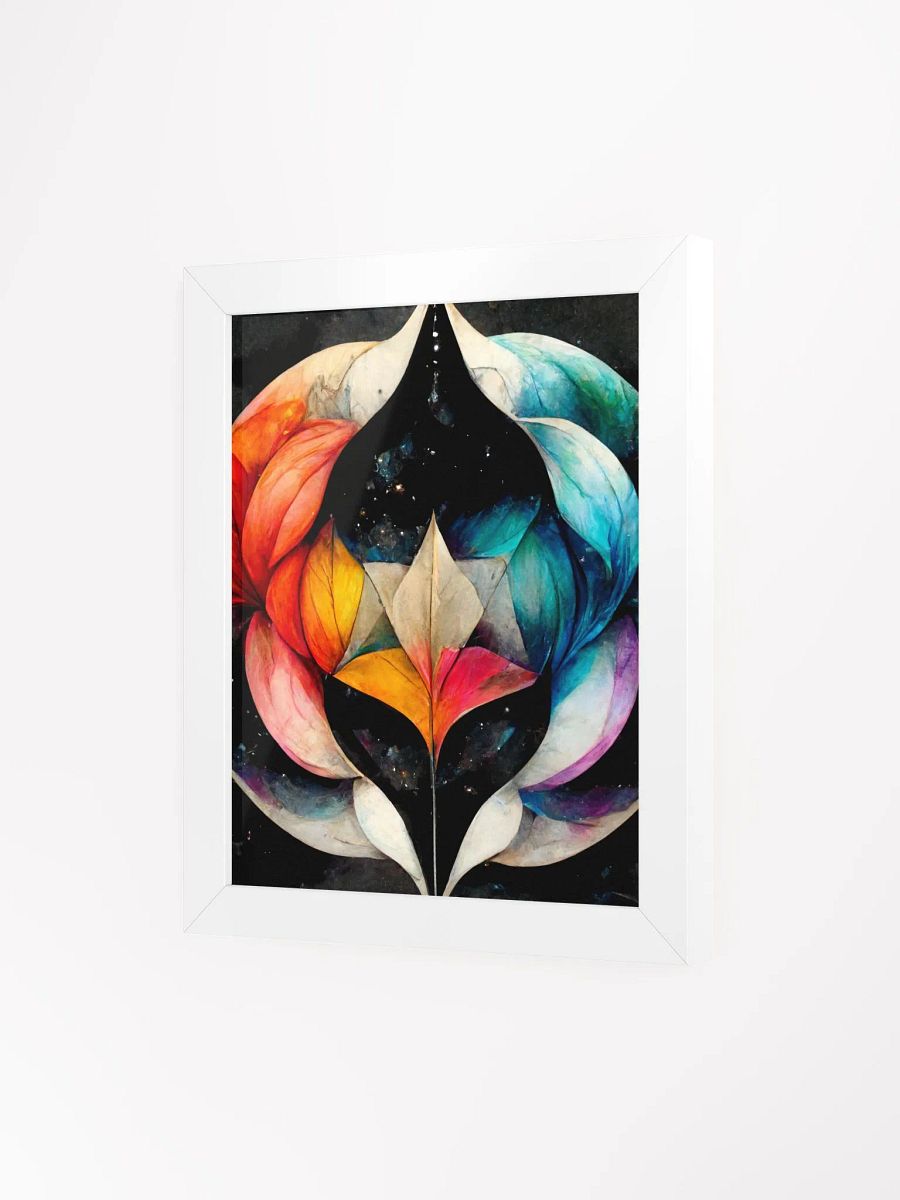 Symmetry in Bloom Framed Poster product image (17)