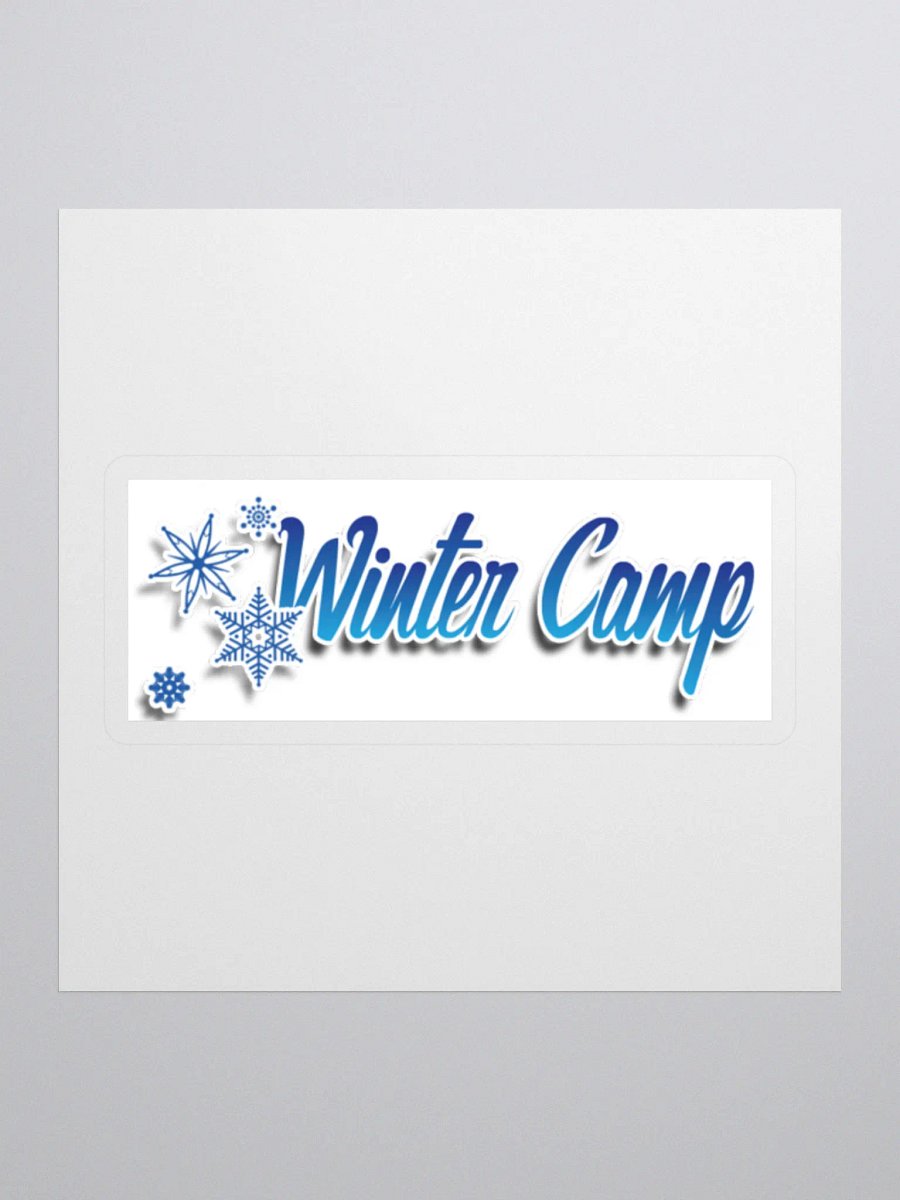 Winter Camp Sticker product image (1)