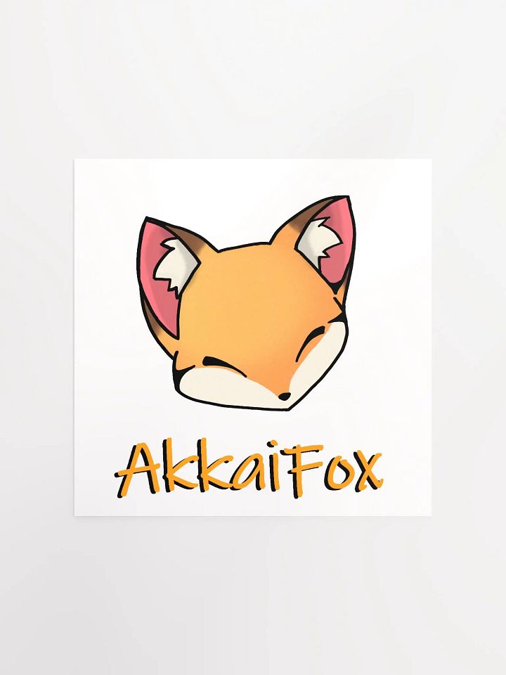 Fox Head Poster product image (1)