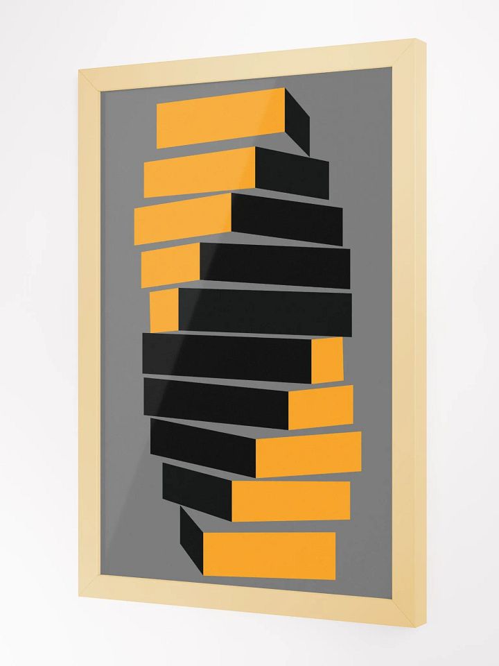 Orange & Black spiral product image (10)