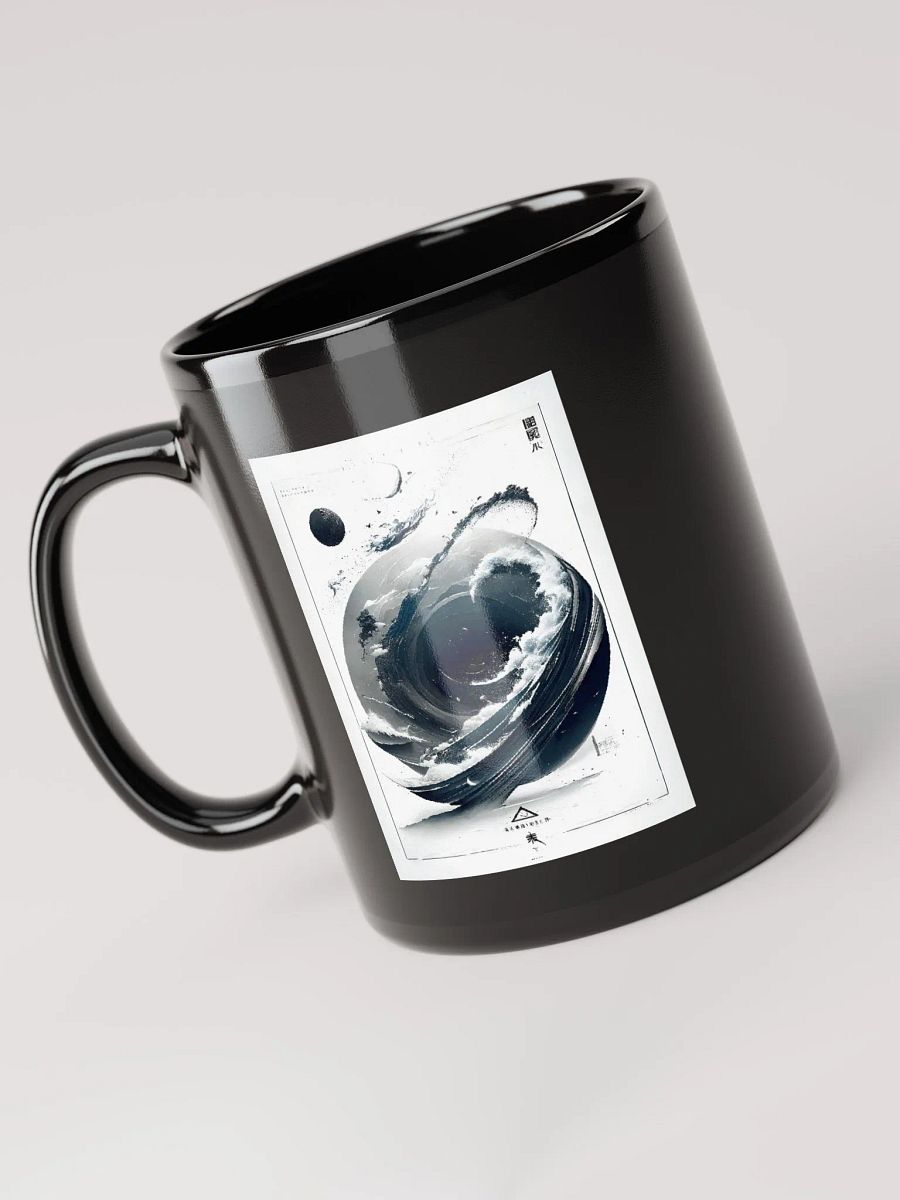 Geometric abstract art in Japanese style (front & back) product image (3)
