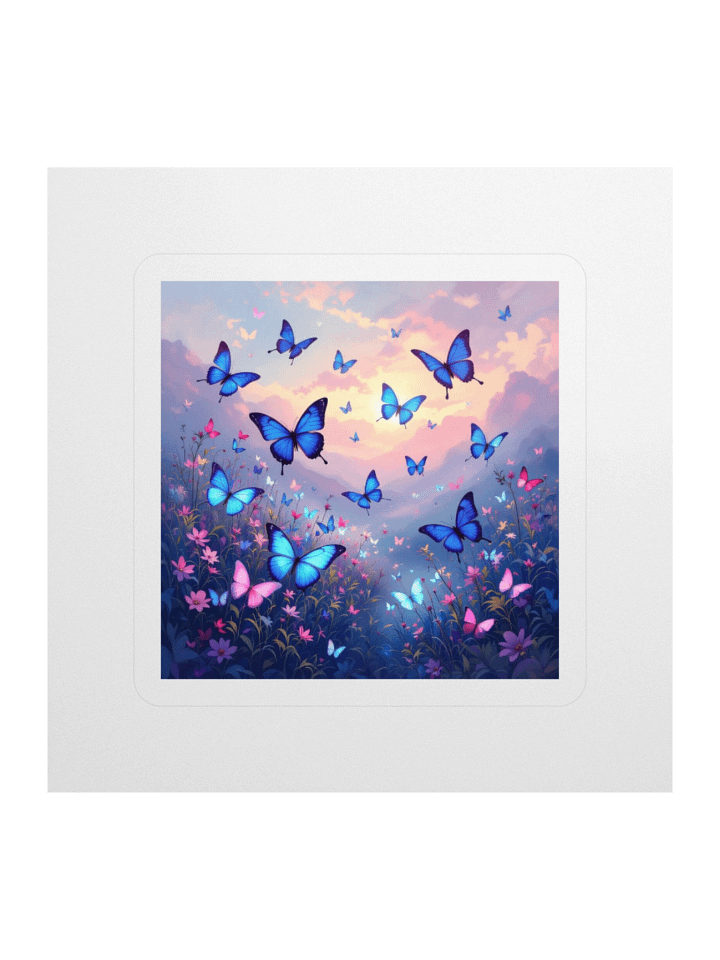 Enchanted Butterfly Garden Stickers product image (2)