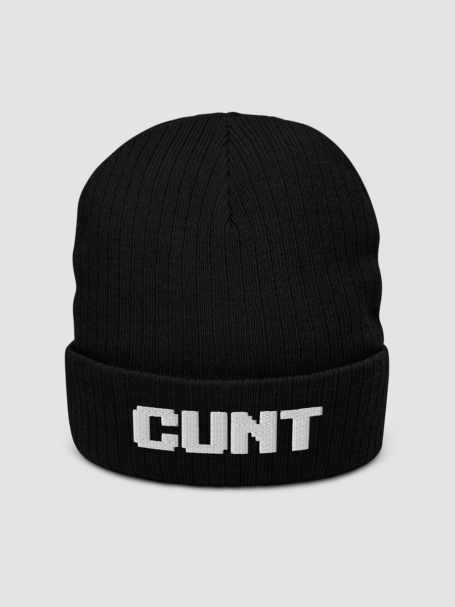 CUNT Ribbed Beanie product image (2)