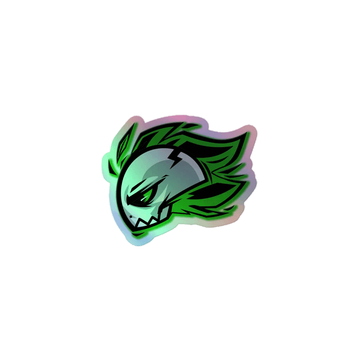 Ryshok Holographic Sticker Green product image (1)