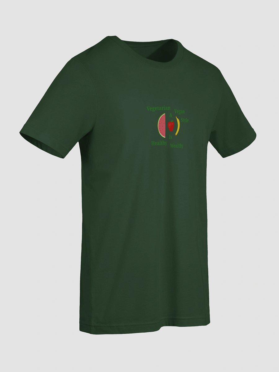 Healthy & Wealthy Vegetarian T-Shirt product image (9)