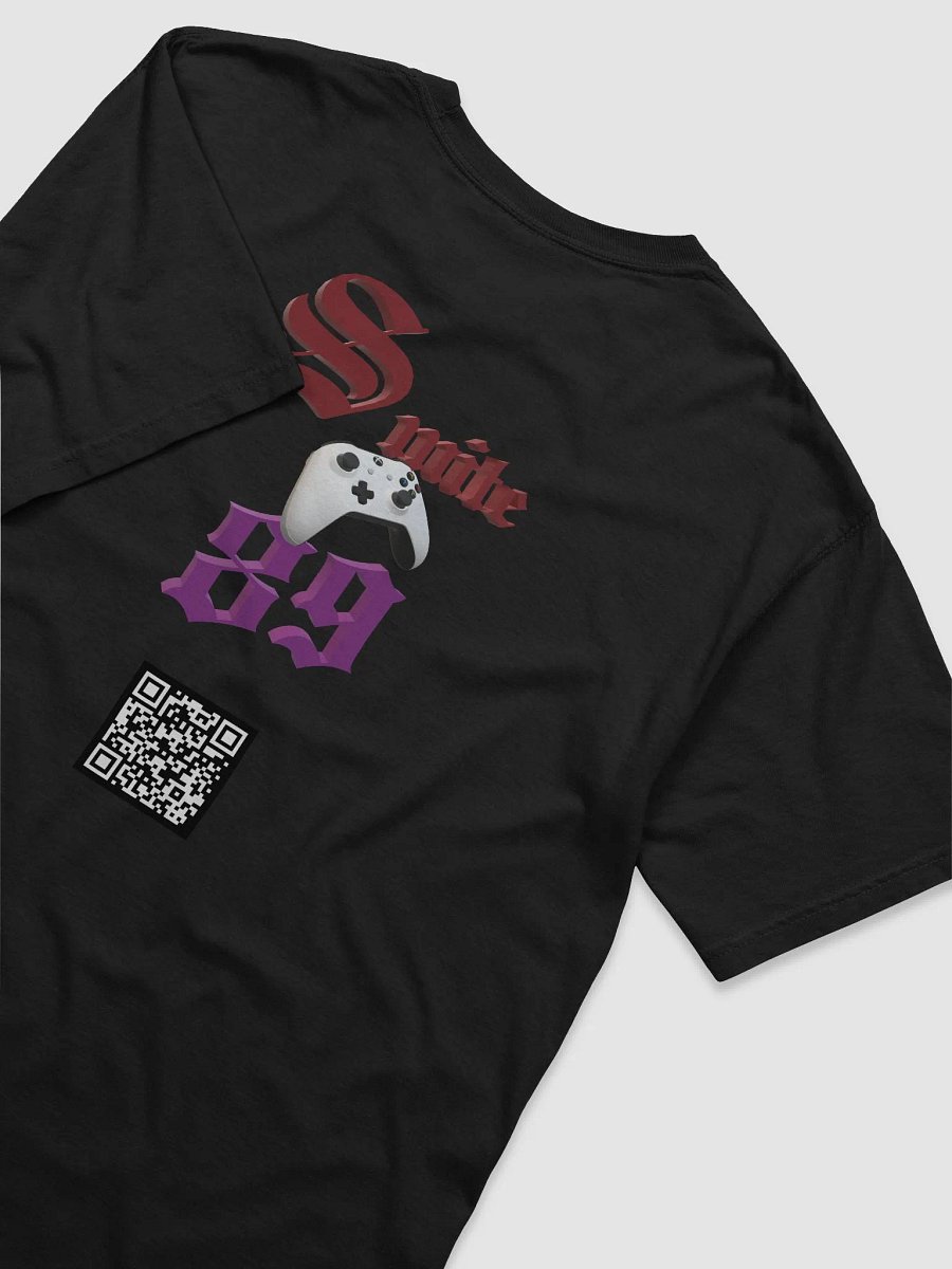 Black Twitch QR Code Tee product image (4)