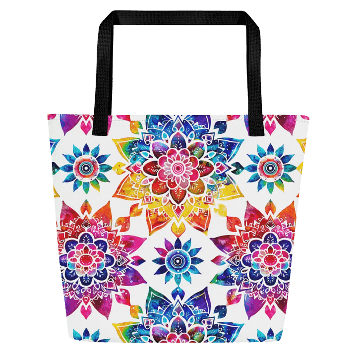 Mandala Mosaic Polyester Tote Bag product image (2)