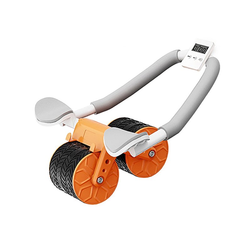 Ab Wheel Roller with Timer Exercise Equipment Automatic Rebound Workout Machine product image (6)