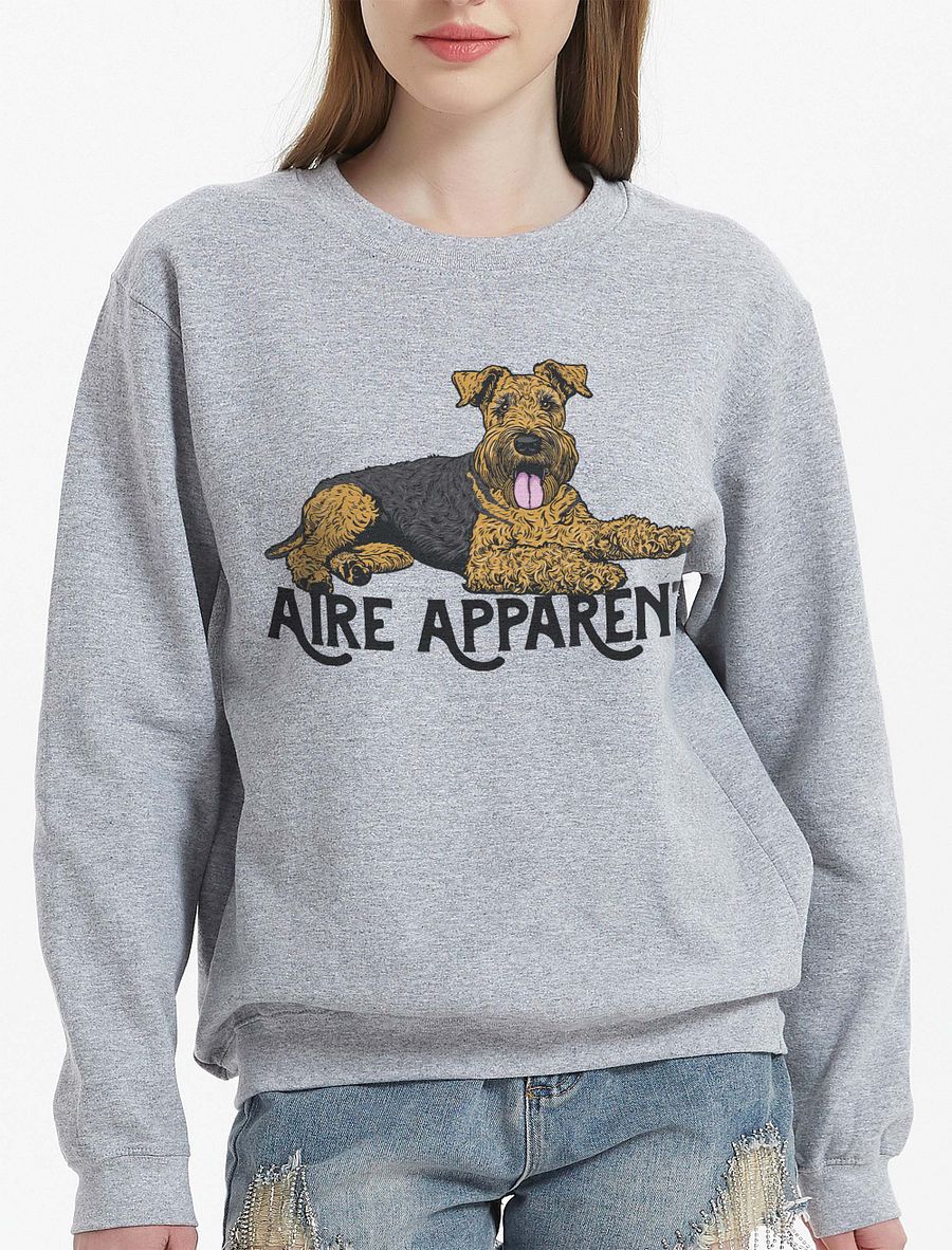 Aire Apparent Sweatshirt of an Airedale Terrier | Funny Shirt for Airedale Terrier Paw-rents product image (23)