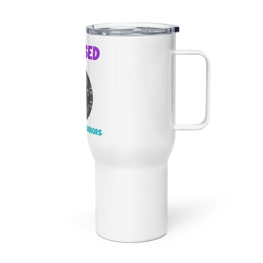 Blessed Disco Ball Warriors Travel Mug With Handle product image (3)