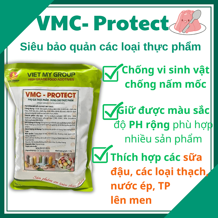 VMC PROTECT- CHẤT BẢO QUẢN DÙNG TRONG THỰC PHẨM product image (1)