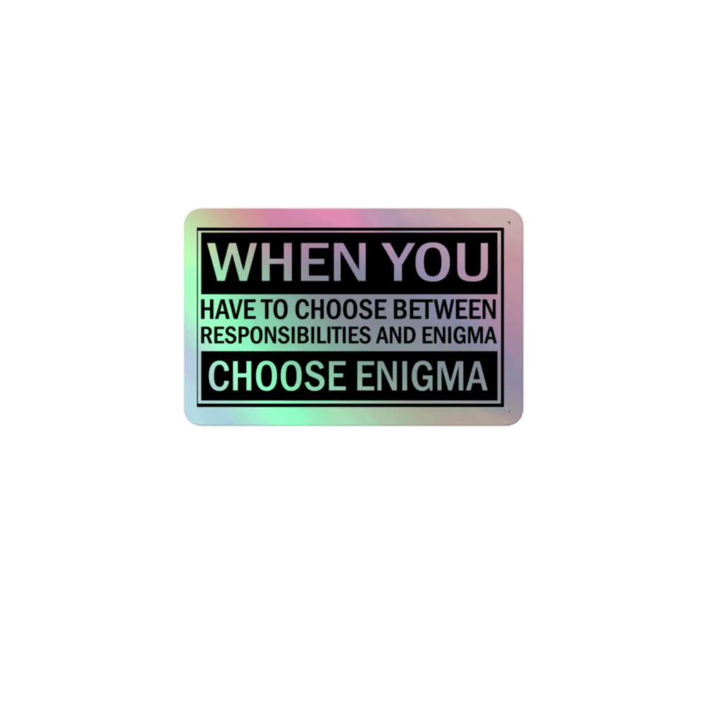 ENIGMA sticker product image (1)