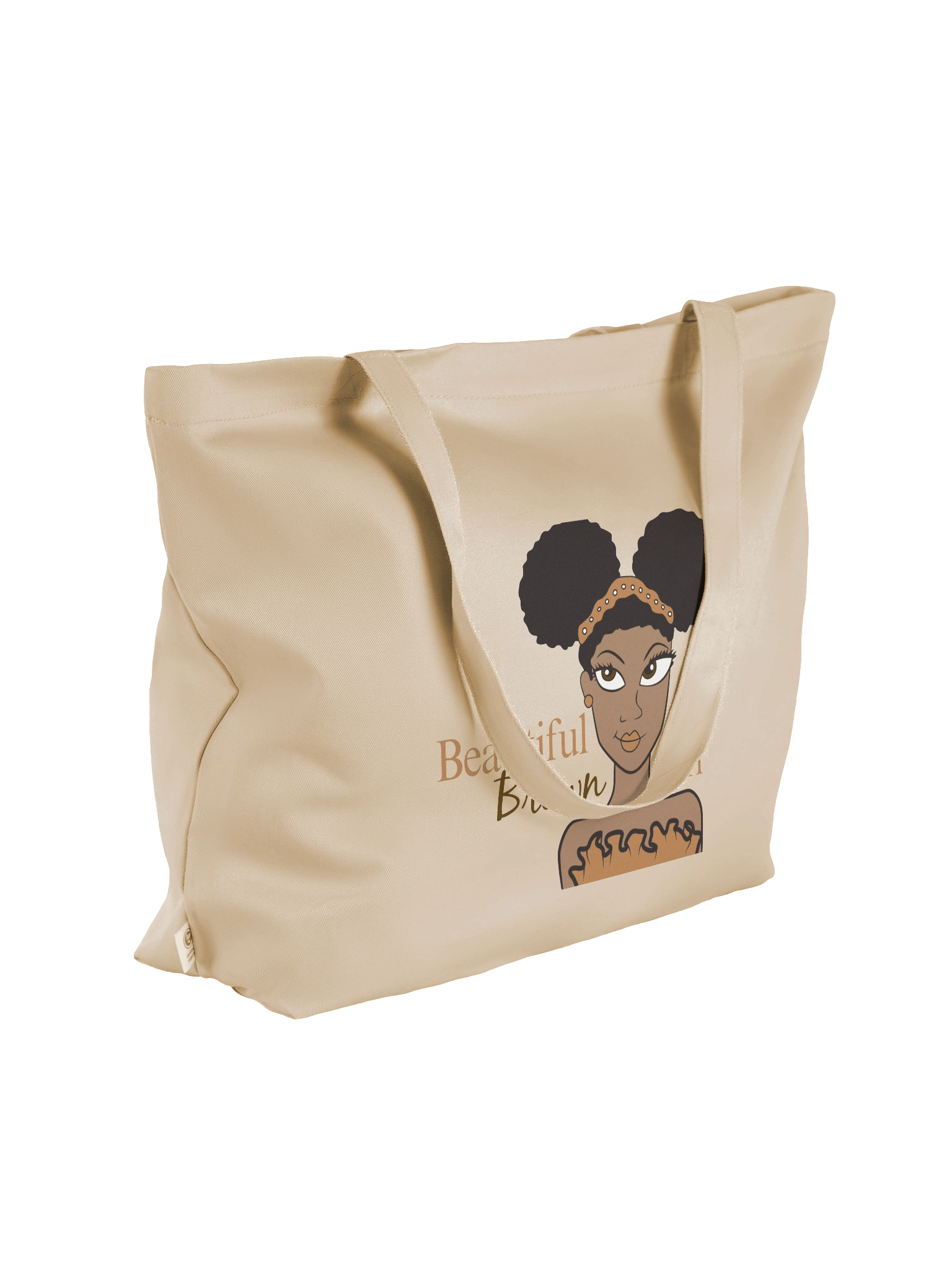 Cocoa Beautiful Brown Girl Tote product image (5)