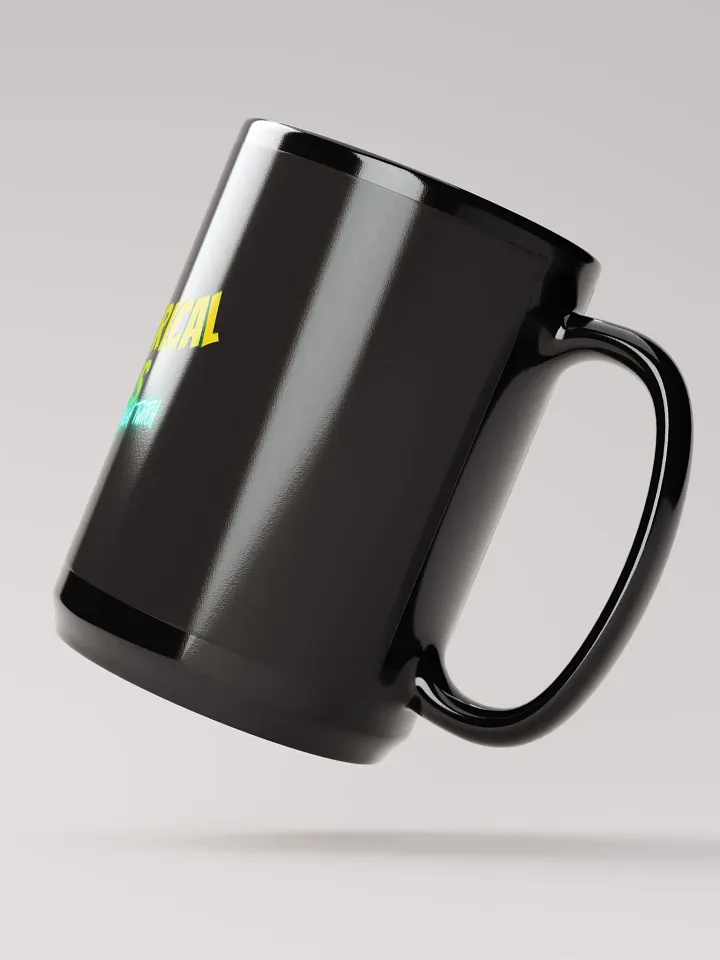 Black Channel Mug 15oz (colour logo) product image (2)