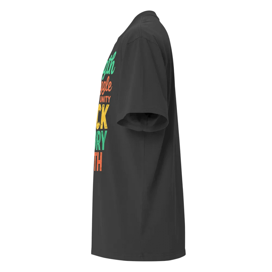 Strength in Struggle Beauty in Unity Oversized Tee product image (5)