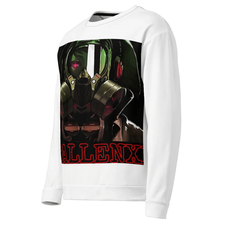 XFALLENX Futuristic Gas Mask All-Over Print Sweatshirt product image (3)