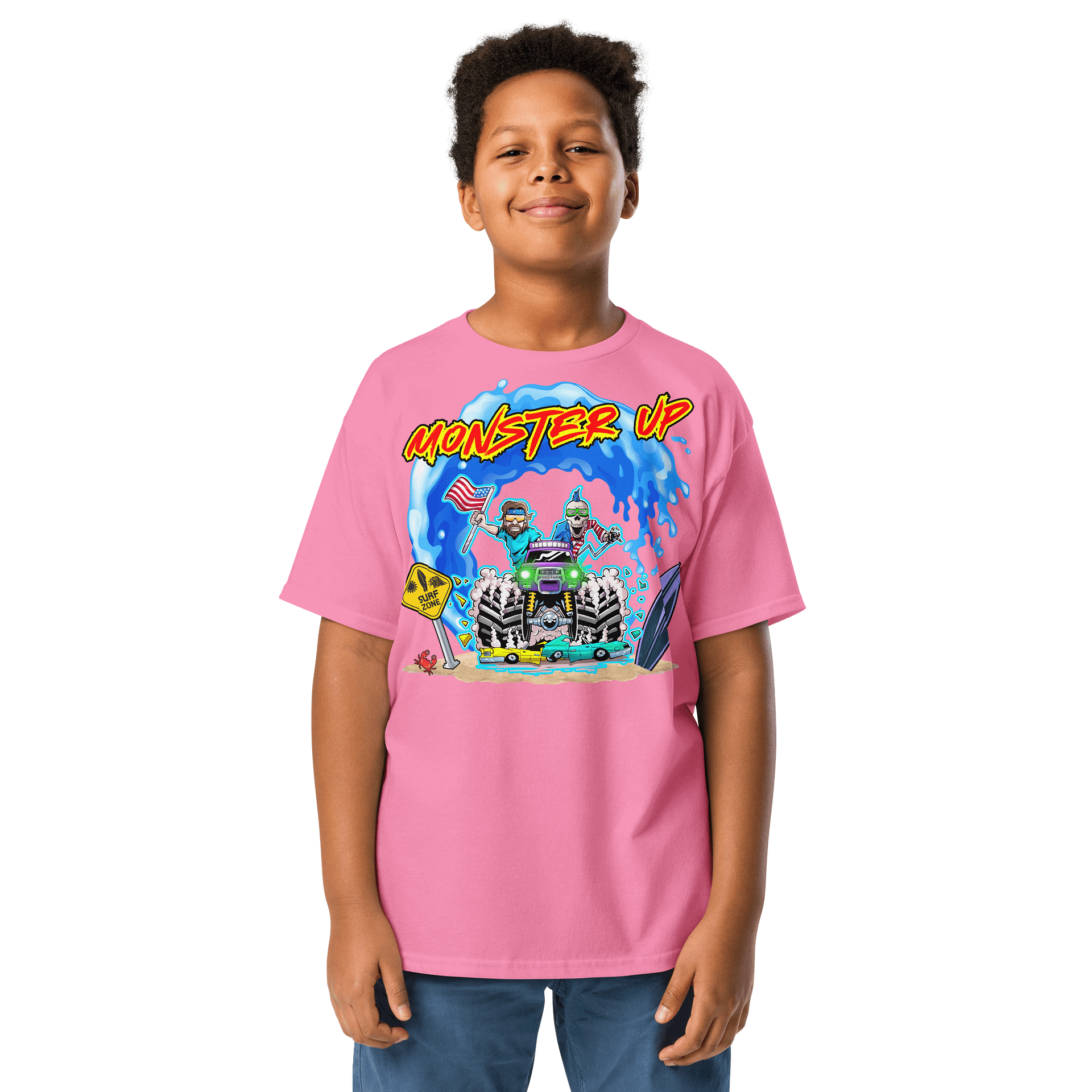 MONSTER UP : Gildan Youth Classic Tee product image (1)