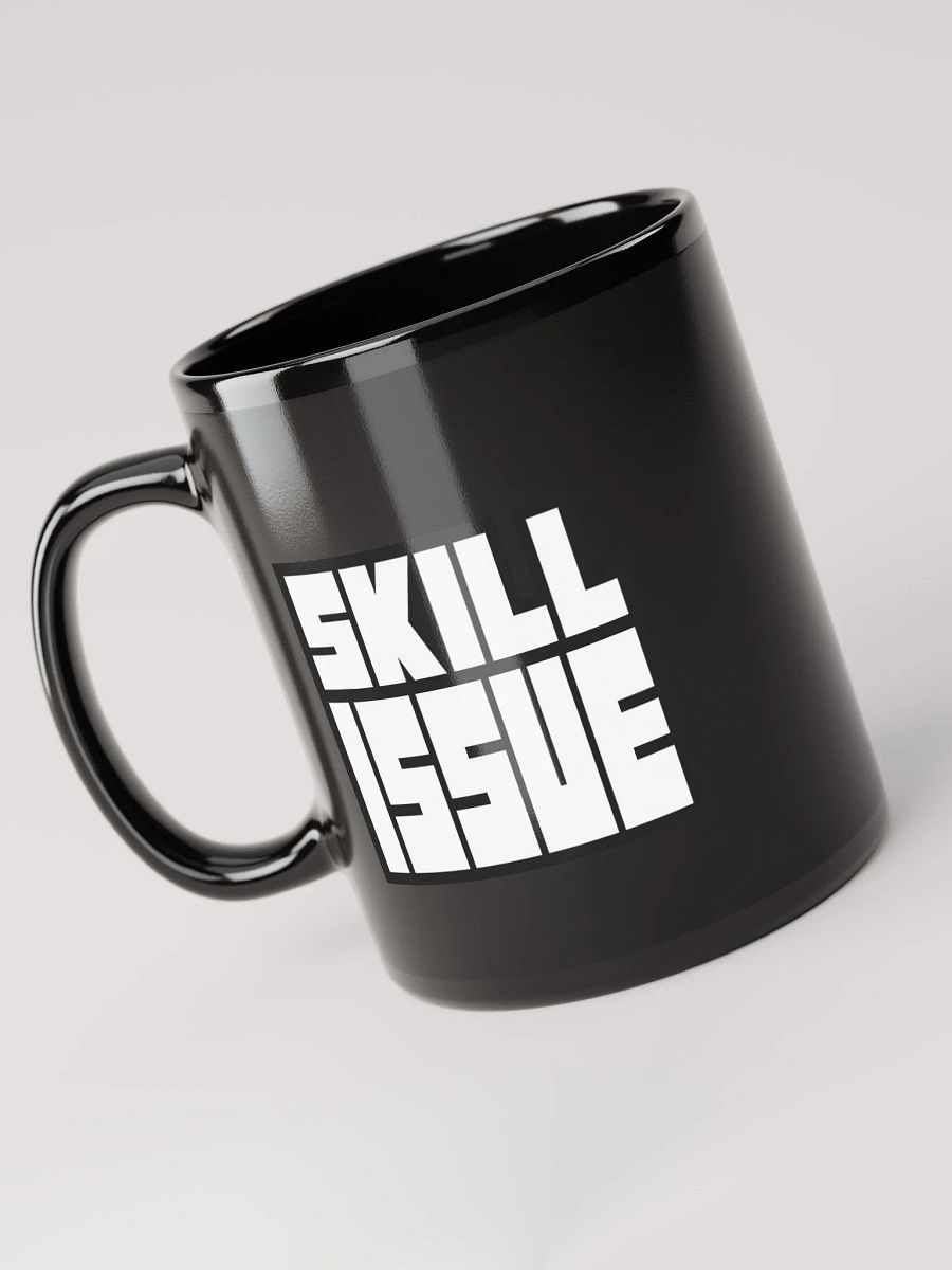 SKILL ISSUE BLACK MUG product image (5)