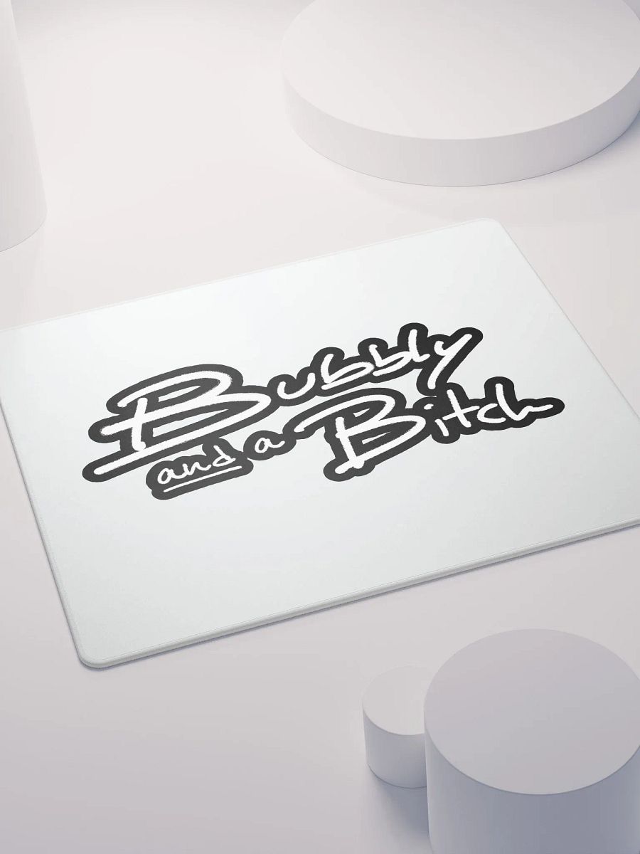 Bubbly and a B*tch (lined design) mouse pad product image (4)