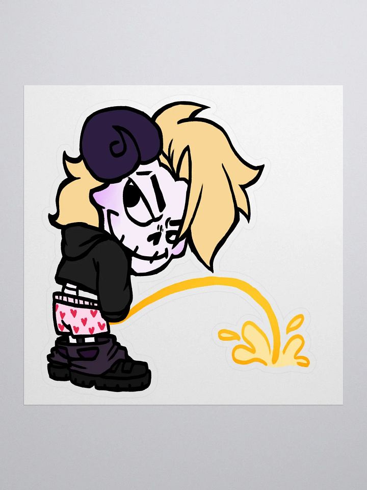 Pissin' Sticker product image (1)