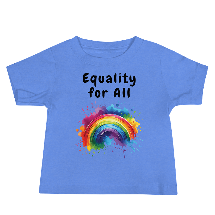 "Equality for All" Baby Jersey Short Sleeve Tee product image (2)