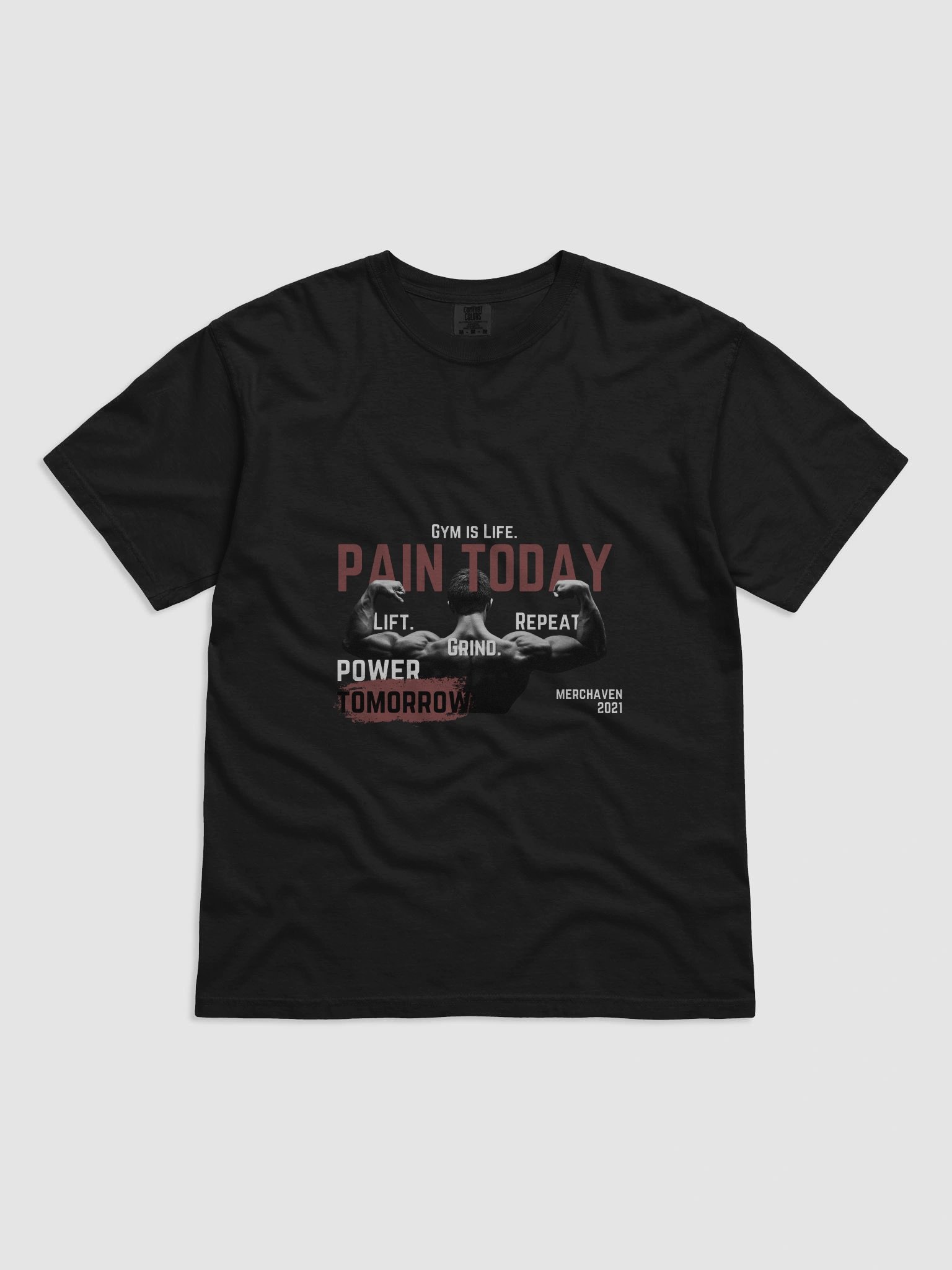 Grind Motivation Heavyweight Tee product image (1)
