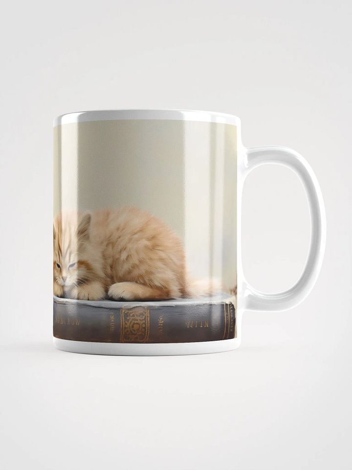 Ginger Kitten Cozy Reading Mug product image (1)