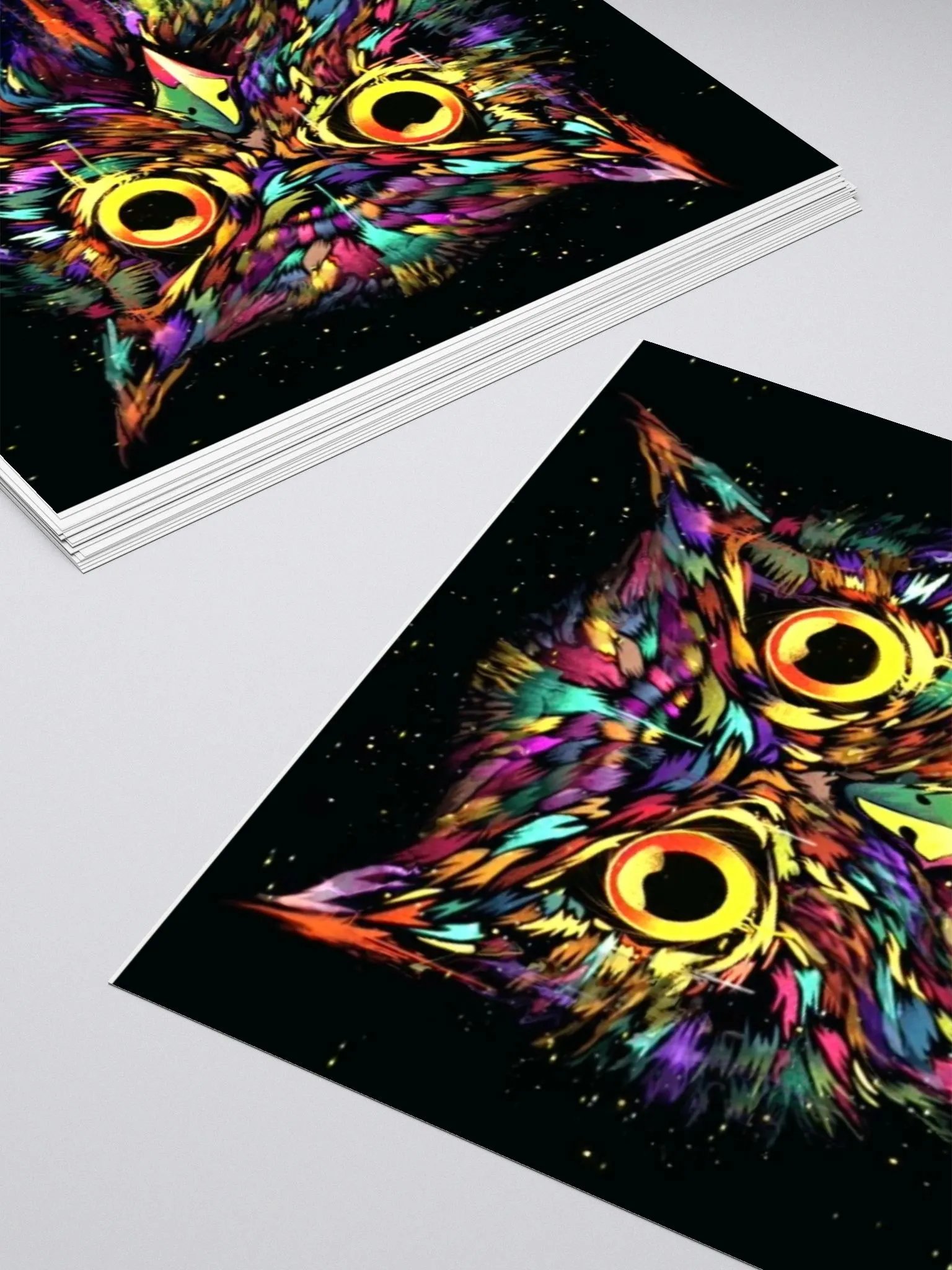 Drippy Owl Sticker product image (4)