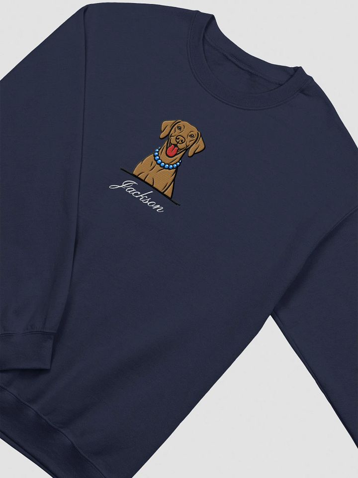 YOUR VIZSLA! / SWEATSHIRT WITH PERSONALIZED NAME / EMBROIDERED product image (2)