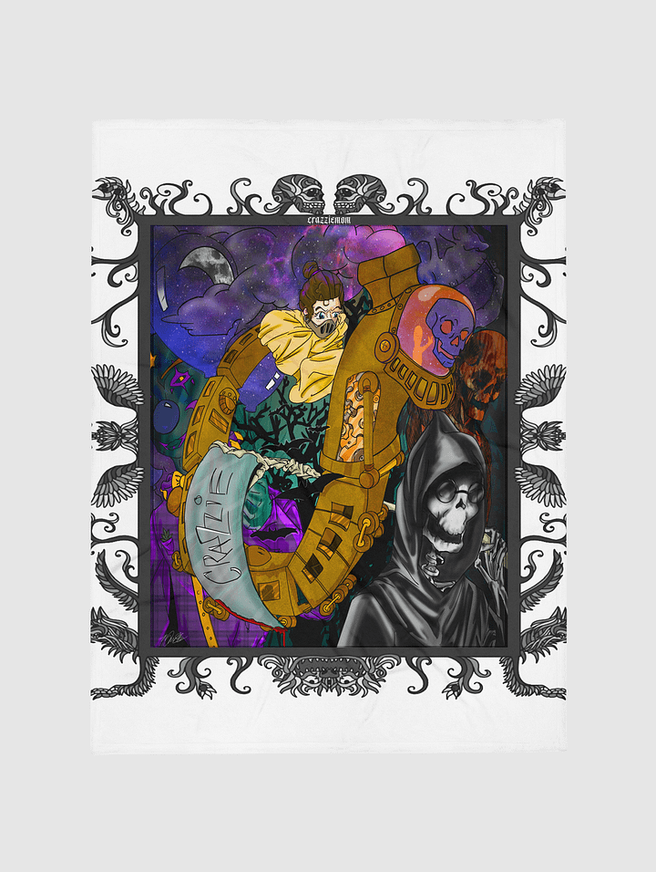 Crazzie Train EEE* Throw Blanket 1 product image (1)