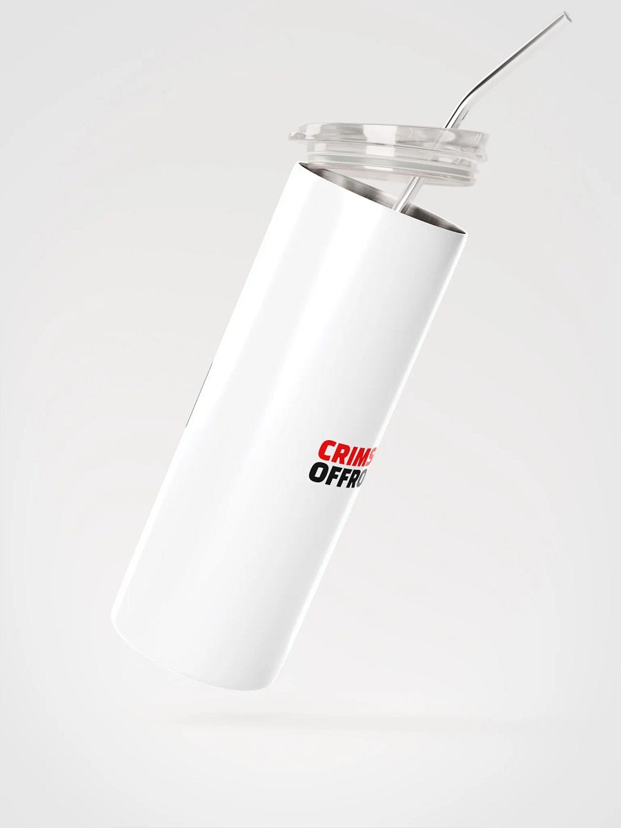 20oz Stainless Steel Tumbler W/ Straw product image (2)