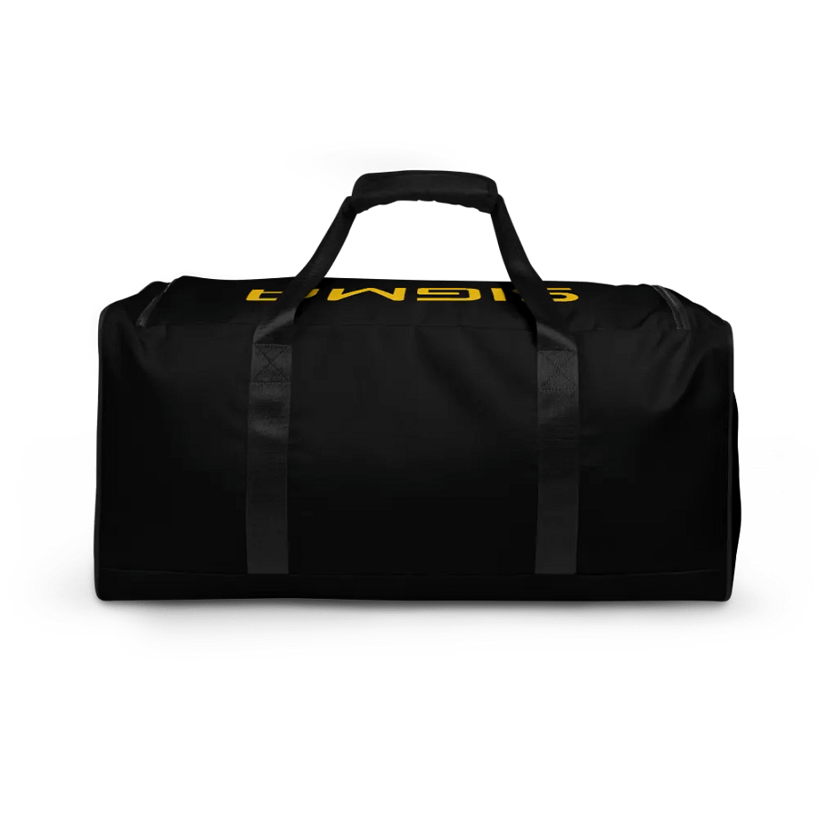 SIGMA WOLF GYM BAG (ALL BLACK) product image (4)