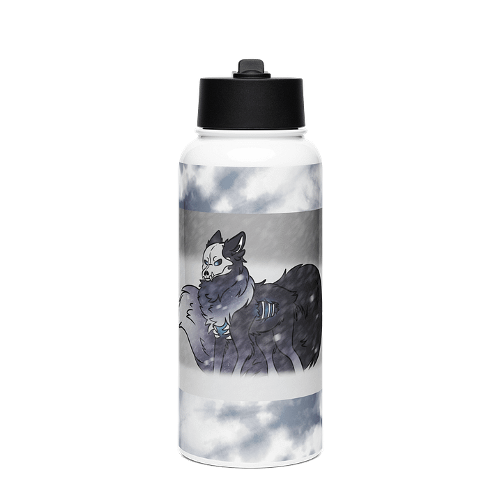 Stainless Steel Water Bottle with a Straw Lid - Its WIMDY product image (1)