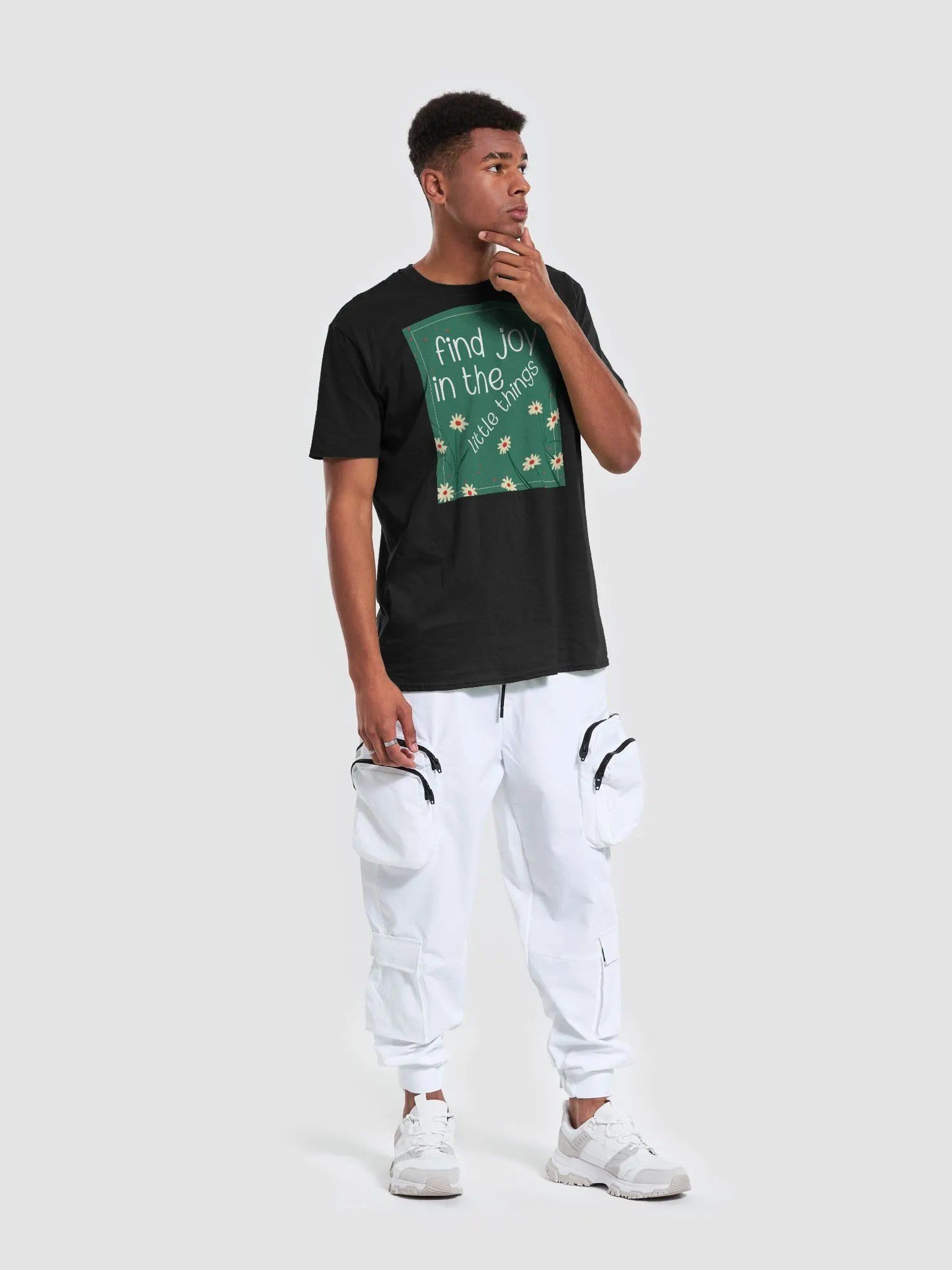 Joyful Blossoms Unisex Tee product image (3)
