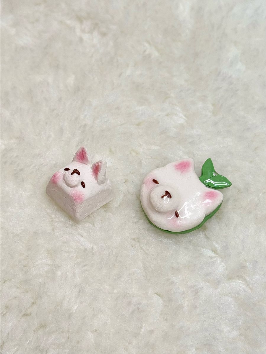Samoyed Keycap and Pin Set product image (3)