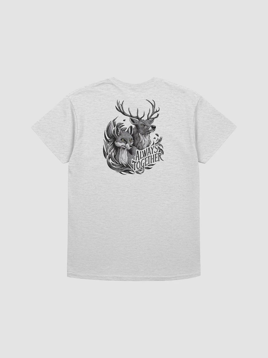 Vixen and Stag Always Together Back print T-shirt product image (16)