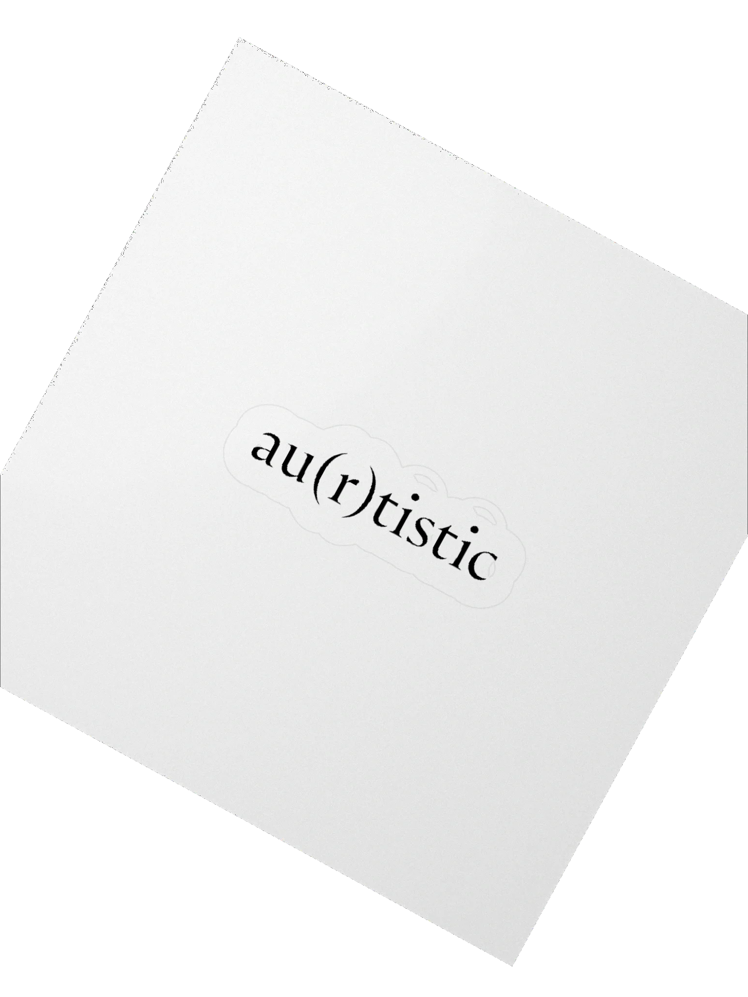 au(r)tistic Sticker product image (8)