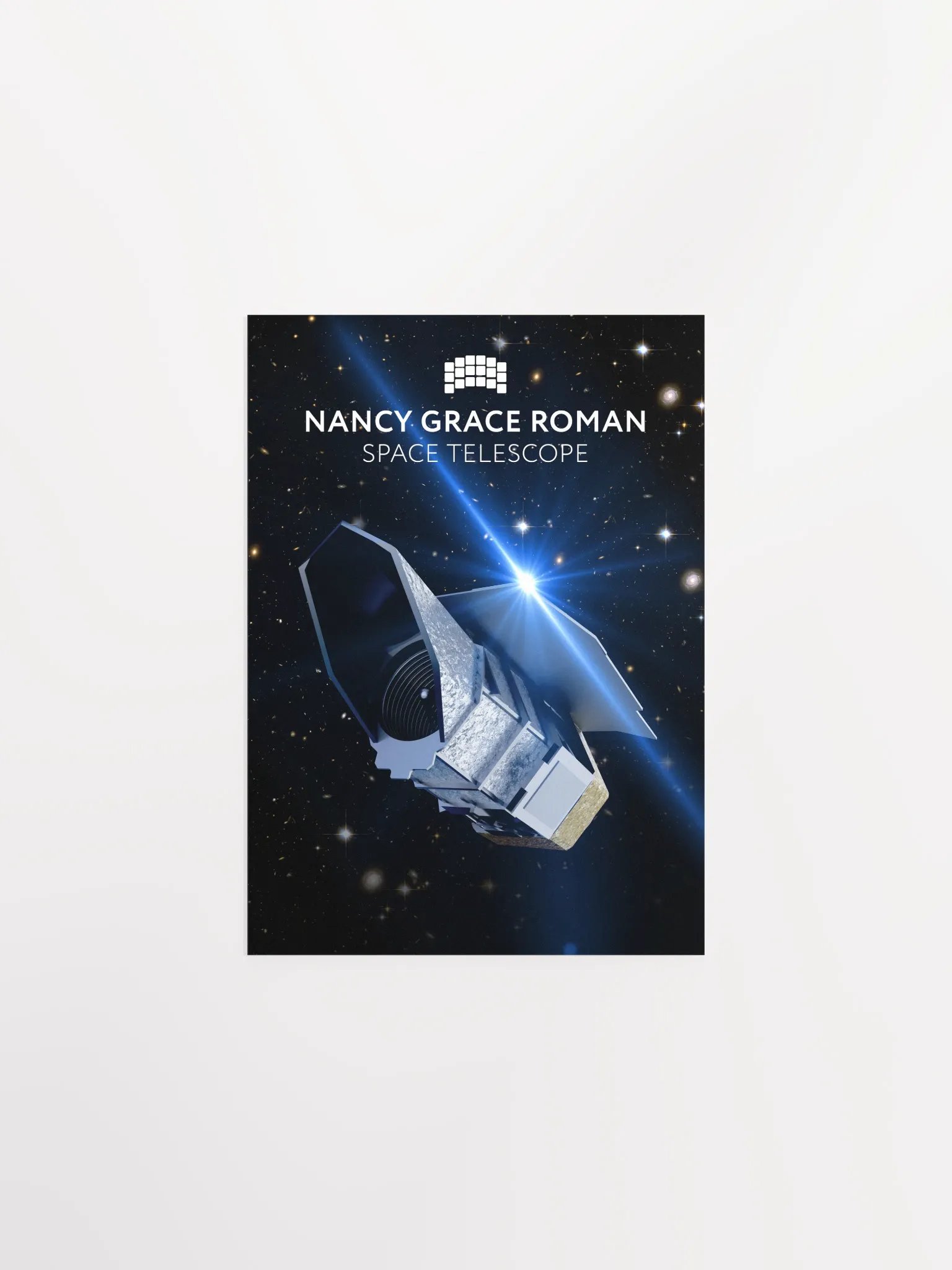 Nancy Grace Roman Space Telescope poster — NASA space print, Science wall art product image (6)