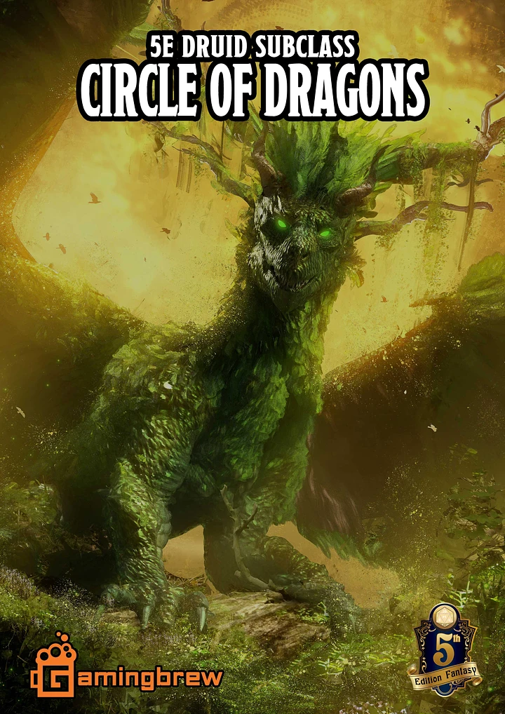 Circle of Dragons | 5E Druid Subclass product image (1)