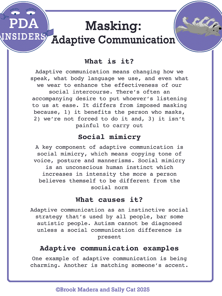 Masking: adaptive communication product image (1)