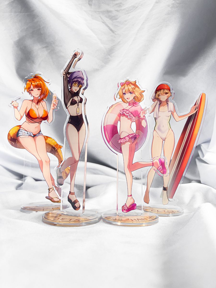 Summer Acrylic Standee Set (PRE-ORDER) product image (1)